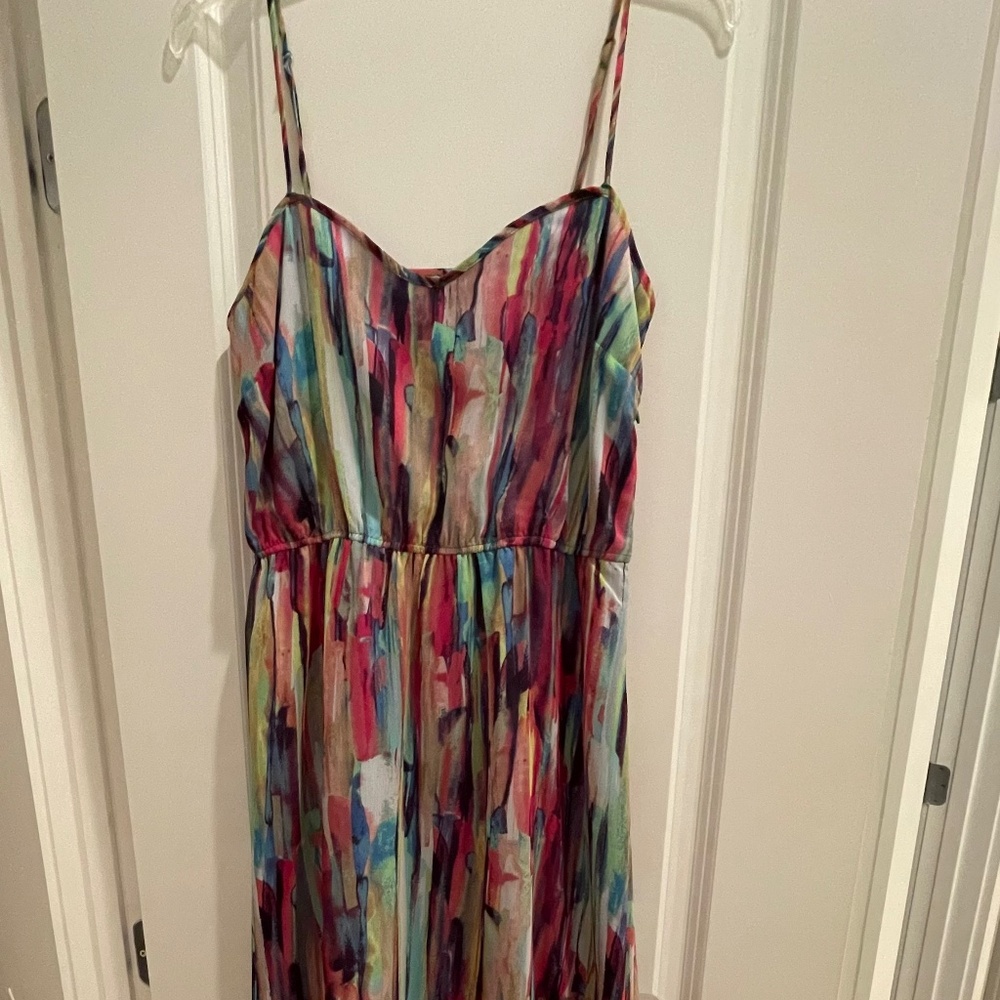 Jack watercolor maxi dress Size 6